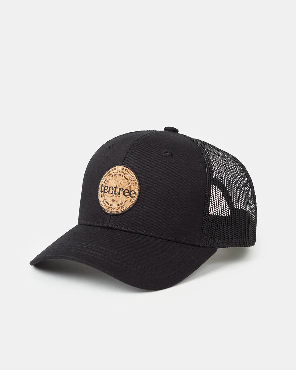 Tentree Cork Patch Twill Elevation Trucker Hat