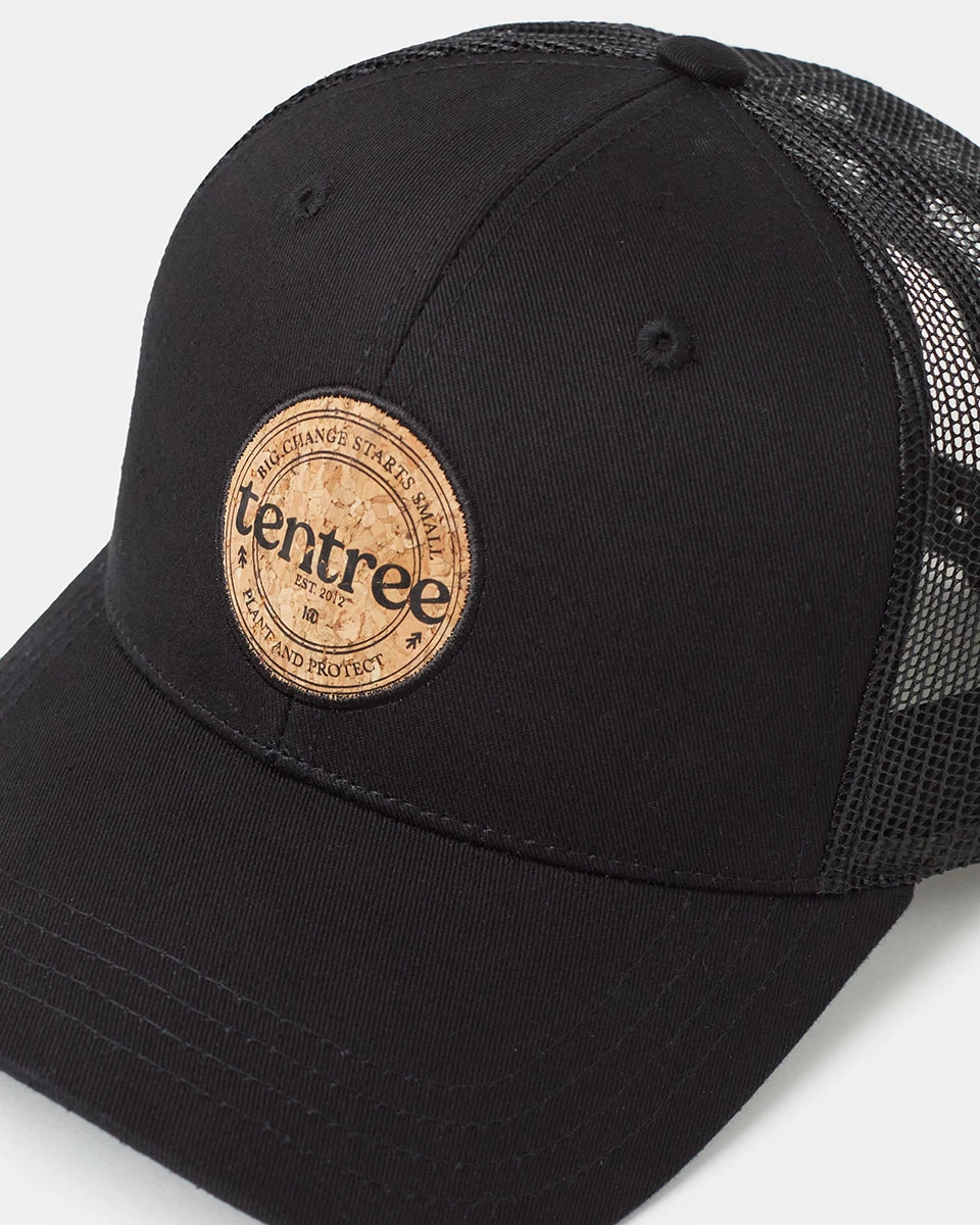 Tentree Cork Patch Twill Elevation Trucker Hat - Image 2