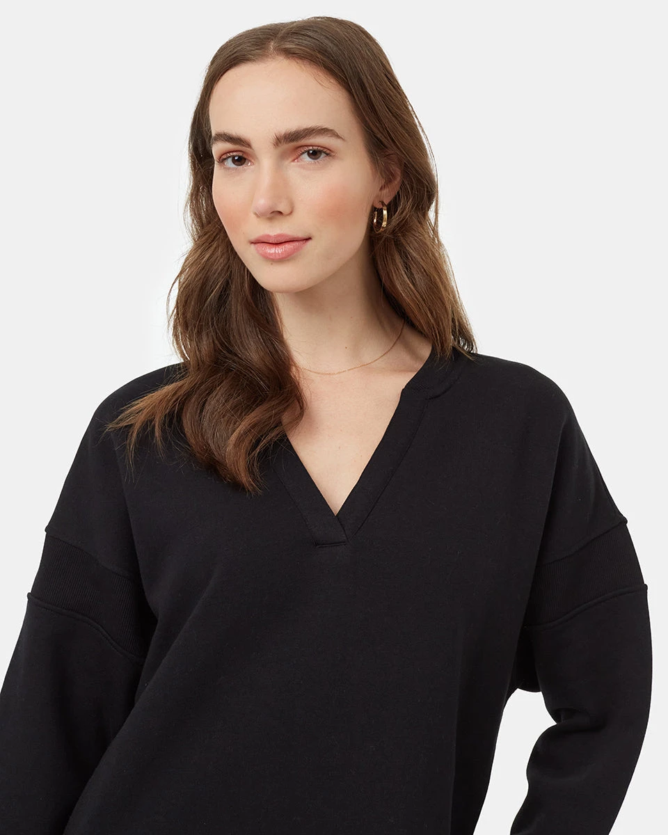 Tentree TreeFleece Rib Insert Dress - Image 4