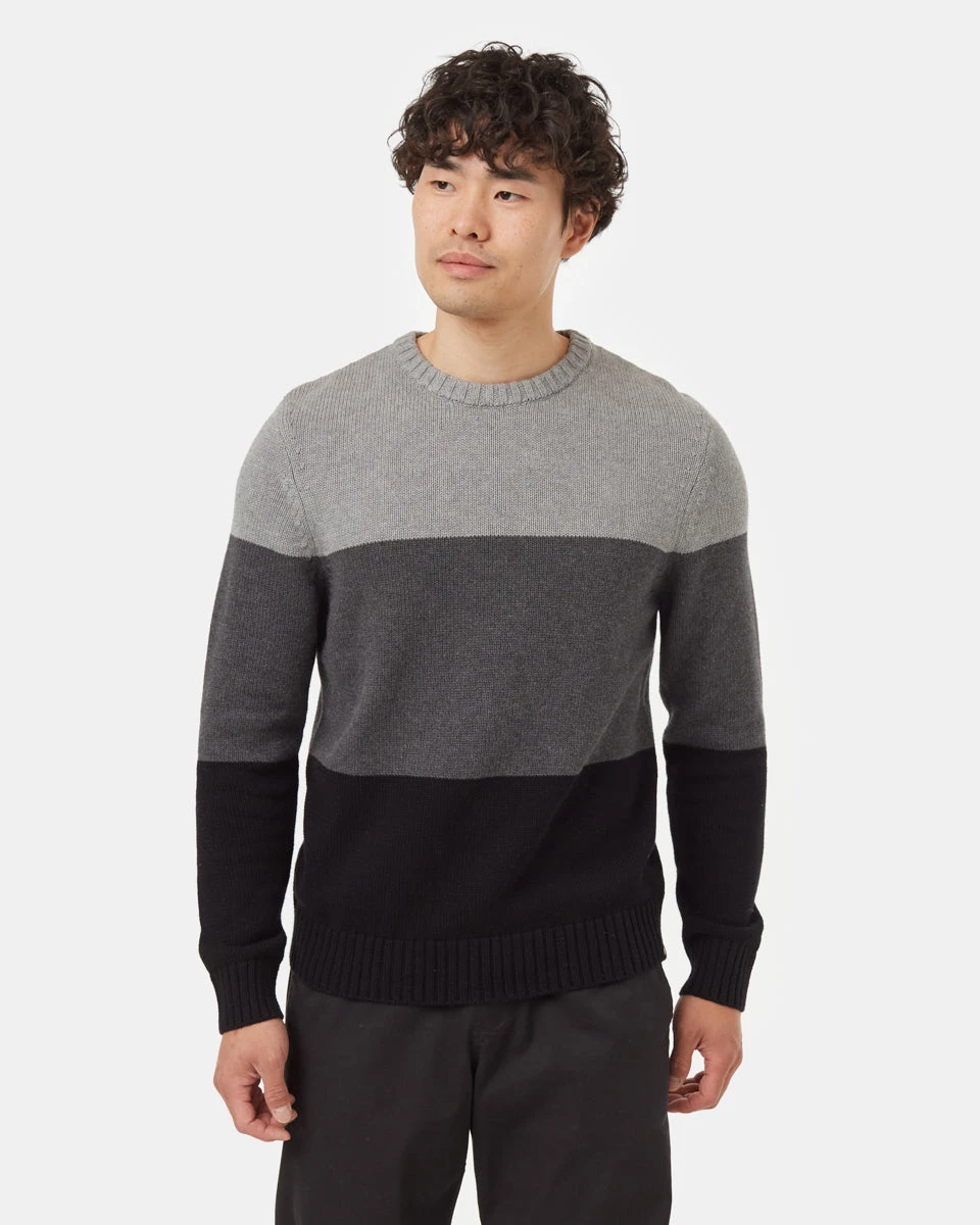 Tentree Highline Blocked Crew Sweater