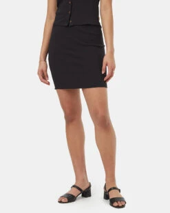 Tentree Rib Knit Mini Skirt