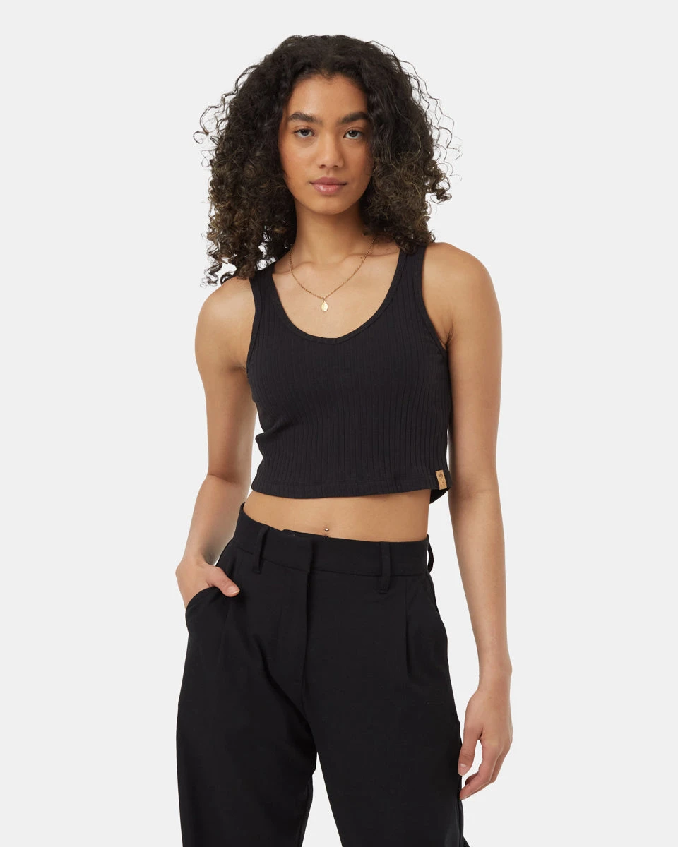 Tentree Cropped Fitted Tank
