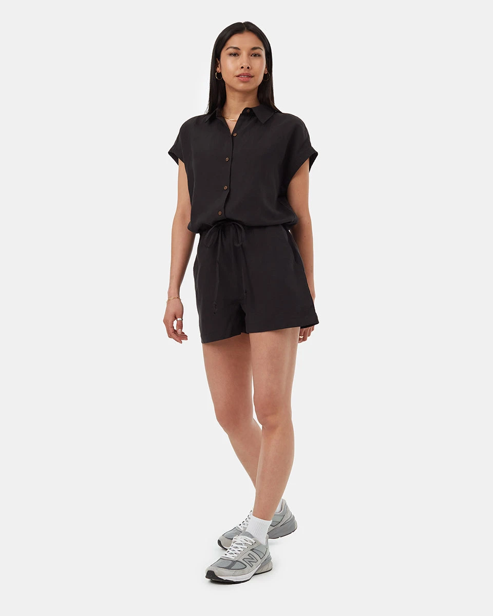 Tentree TreeLinen Button Front Romper