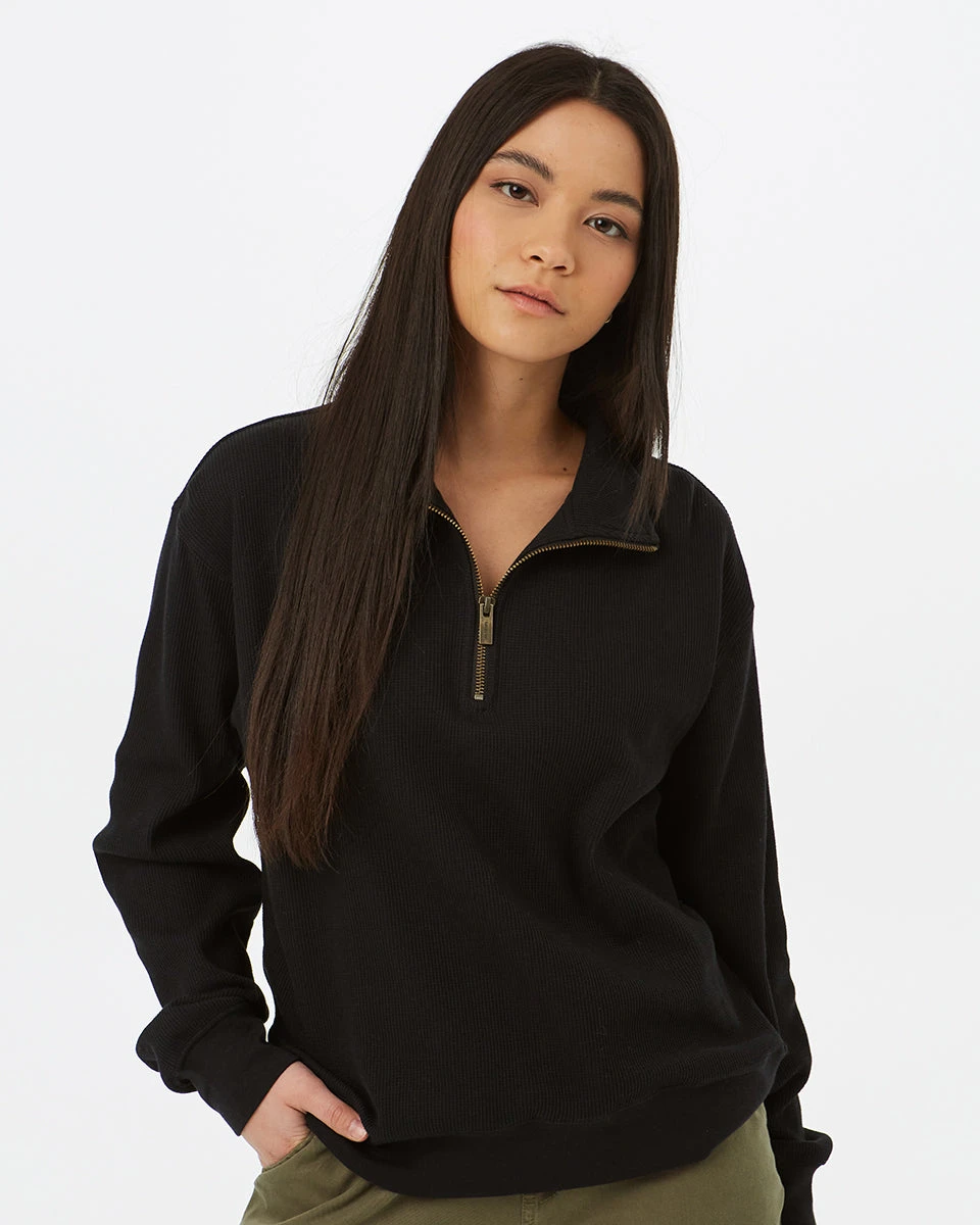 Tentree TreeWaffle Half Zip - Image 2