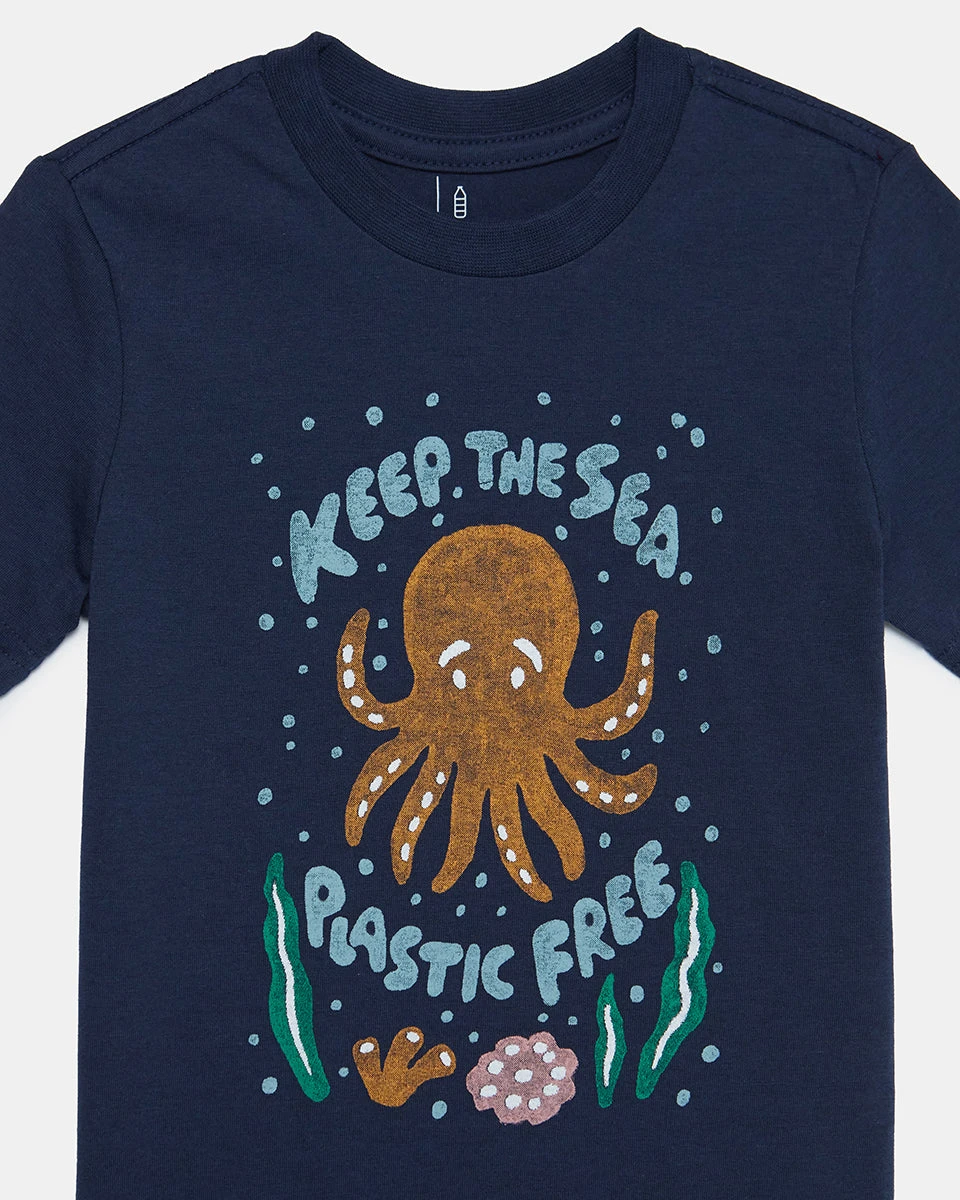 Tentree Keep The Sea T-Shirt - Image 2