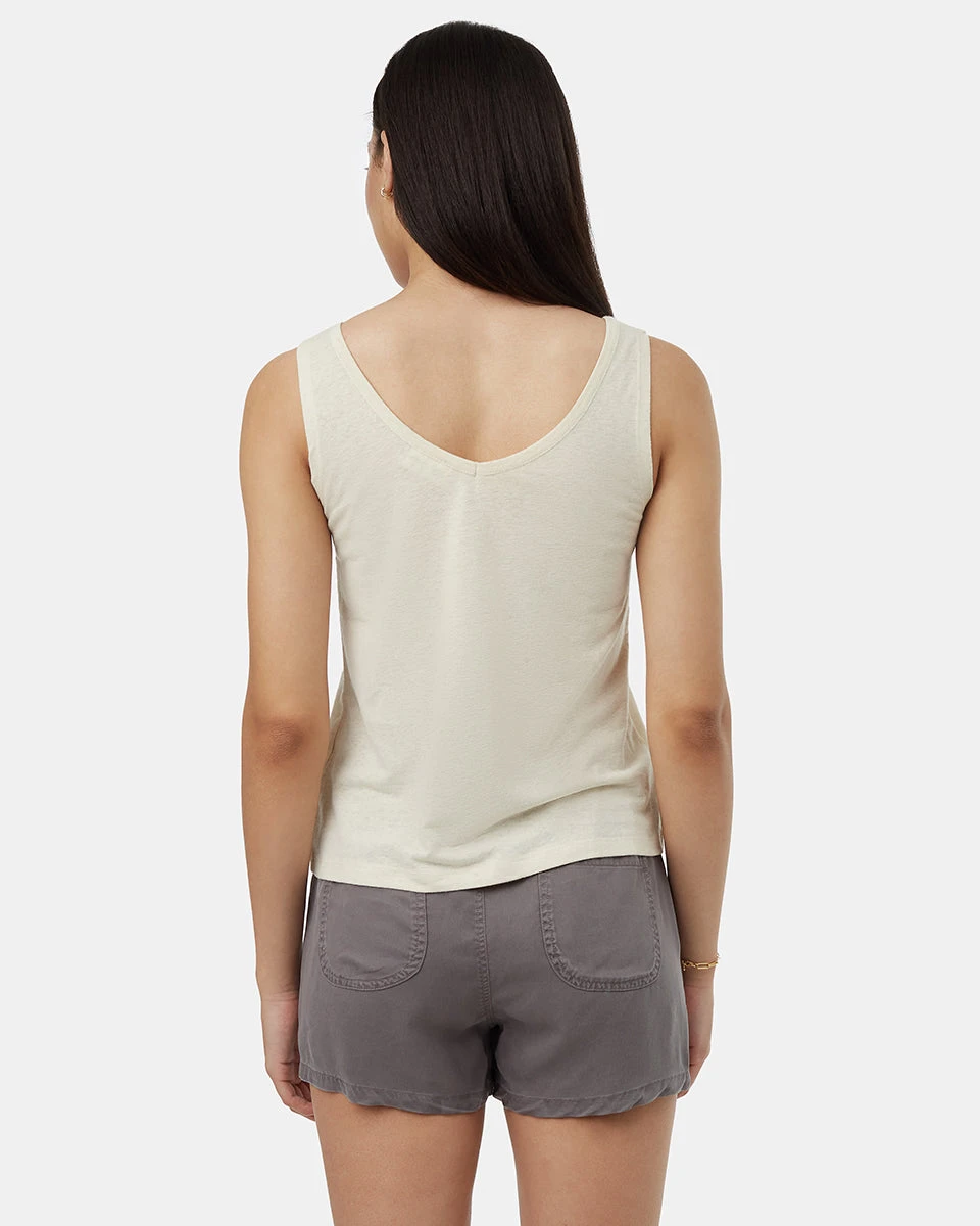 Tentree Double V Hemp Tank - Image 3