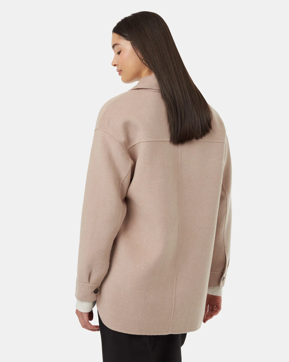 Tentree Wool Button Front Coat - Image 3