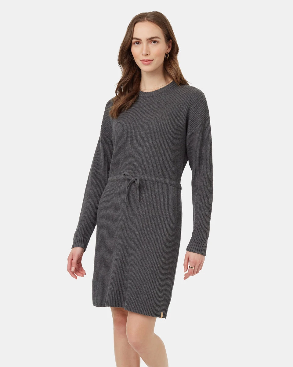Tentree Highline Drawstring Sweater Dress - Image 2