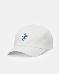 Tentree Flower Embroidery Peak Hat