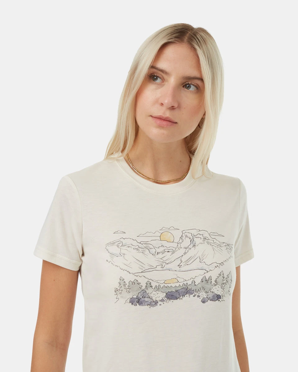 Tentree Mountain Scene T-Shirt - Image 4