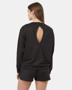 Tentree Active Soft Knit Open Back Crew