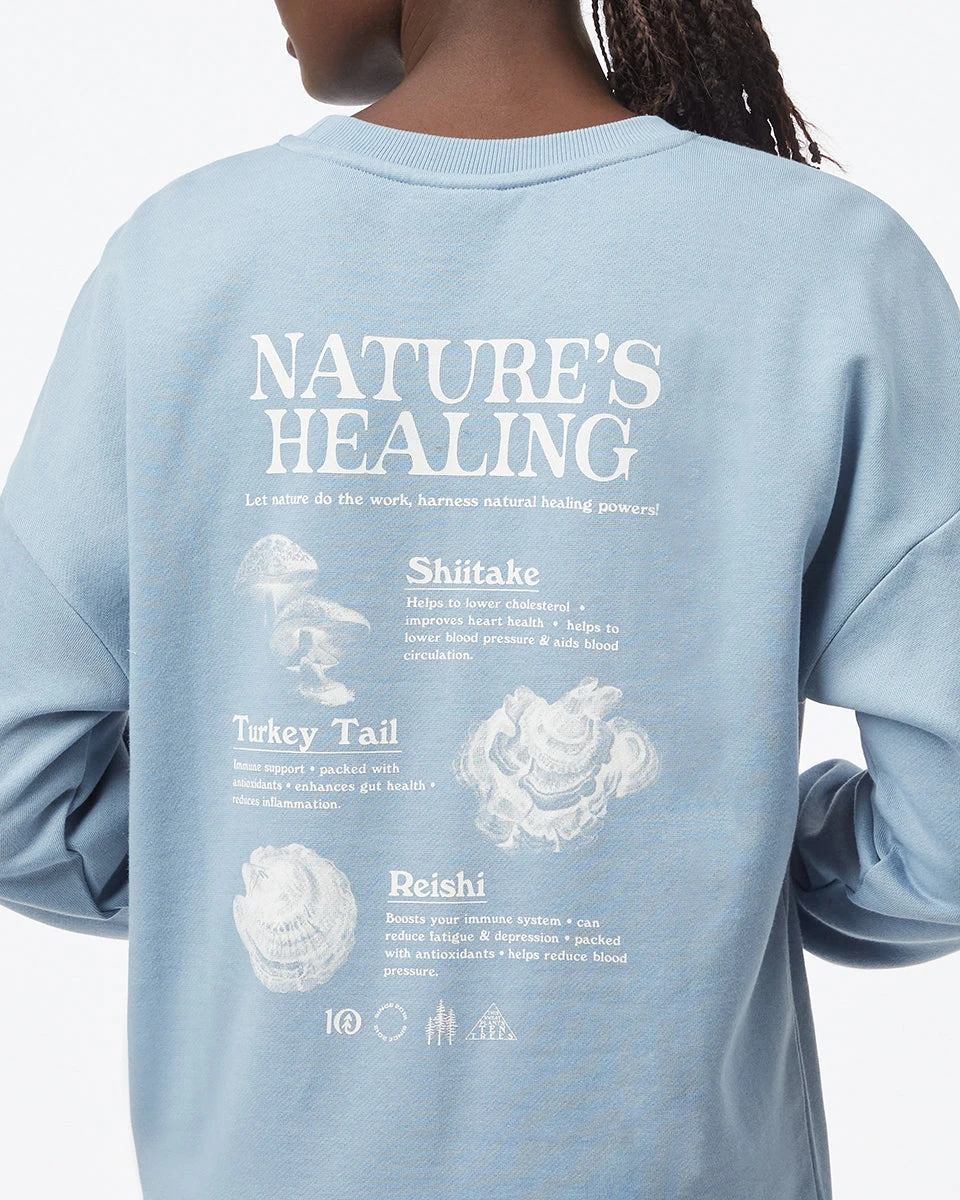 Tentree Nature's Healing Oversized Crew - Image 6