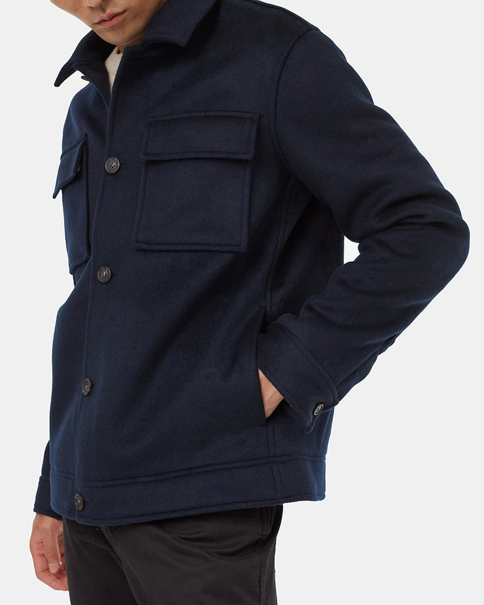 Tentree Wool Button Down Jacket - Image 6