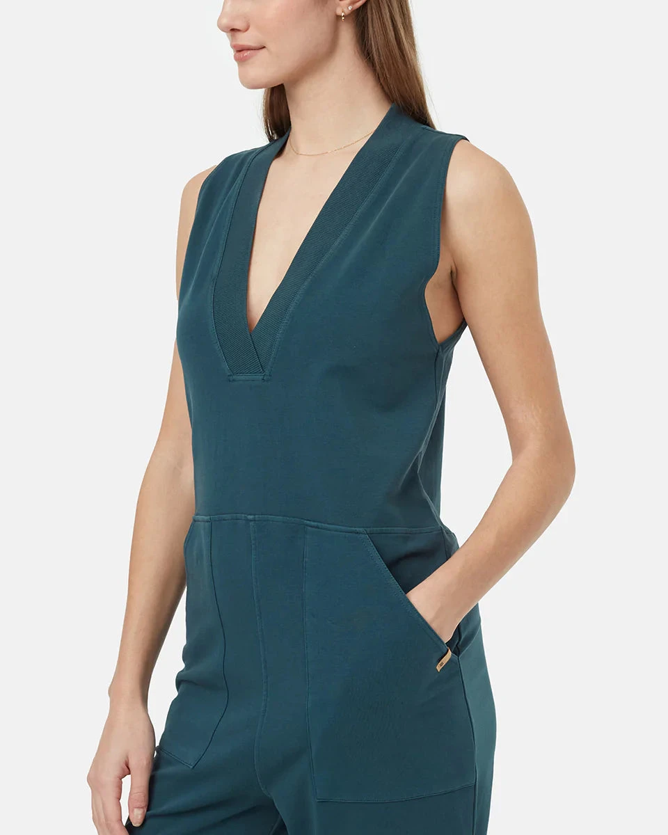 Tentree French Terry V-Neck Jumpsuit - Image 3