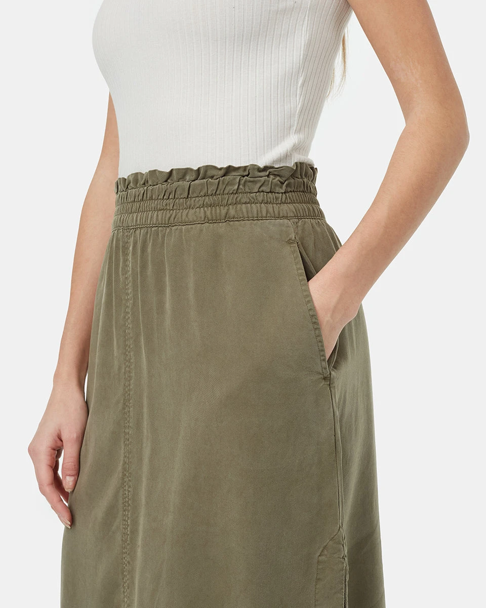Tentree Tencel Midi Skirt - Image 4
