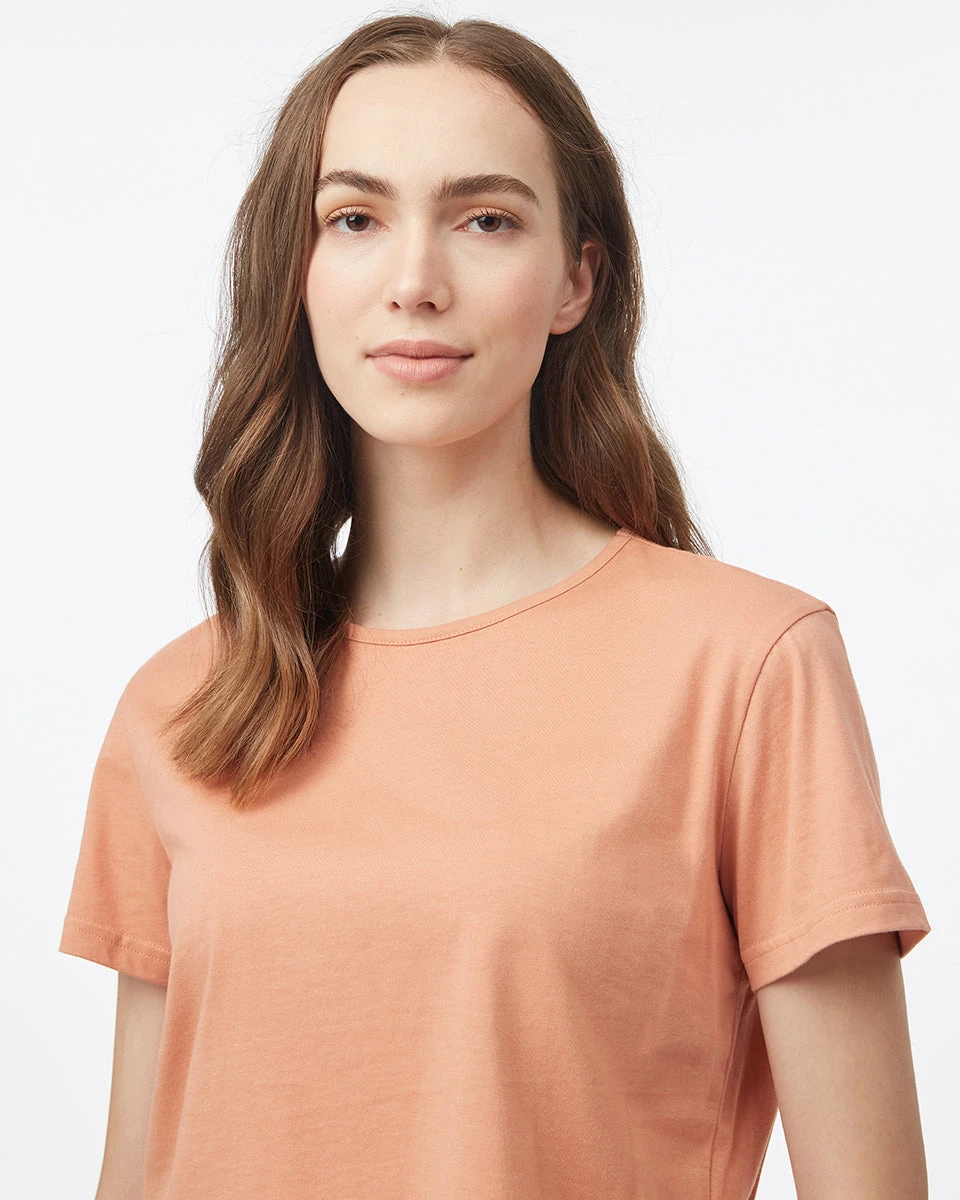 Tentree Organic Cotton Relaxed Cropped T-Shirt - Image 4